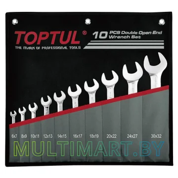 Набор ключей Toptul GPCJ1001 (10 предметов)